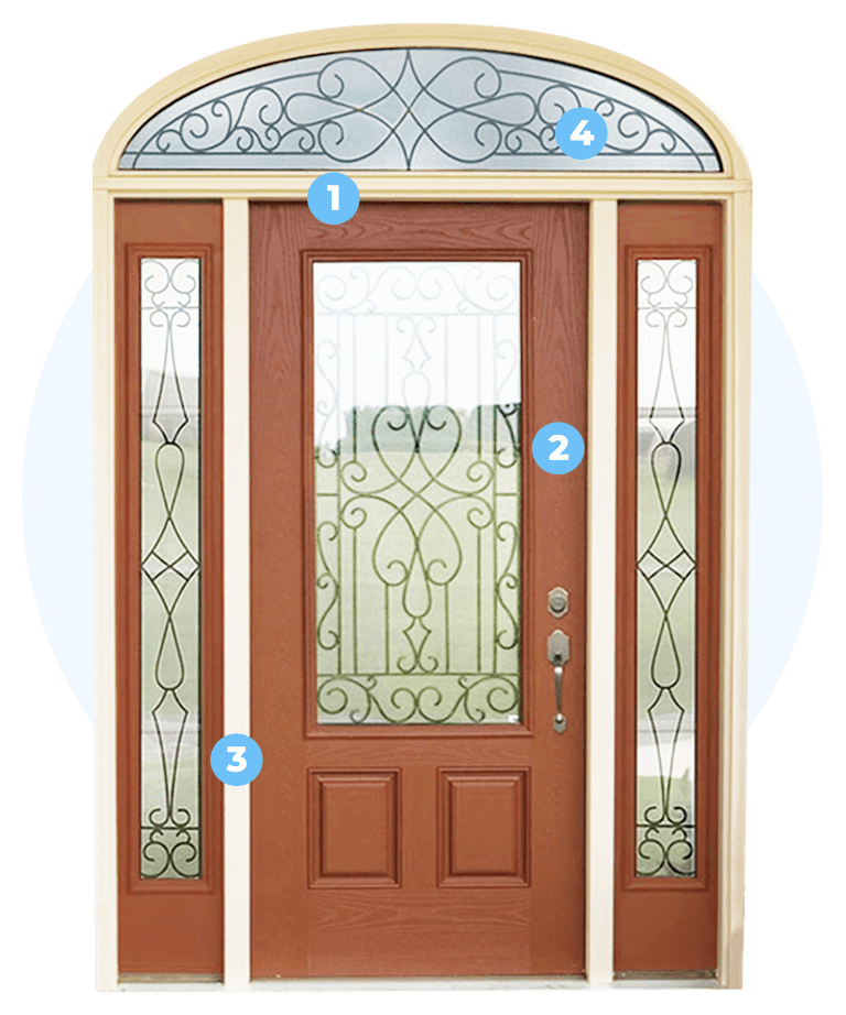 Energy efficiency door technology diagram