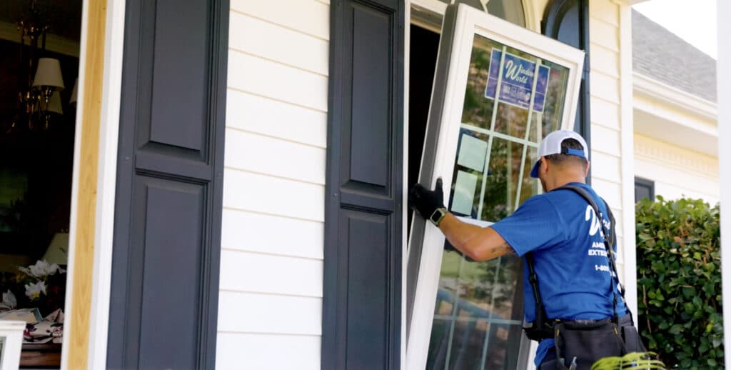 Window World window installation